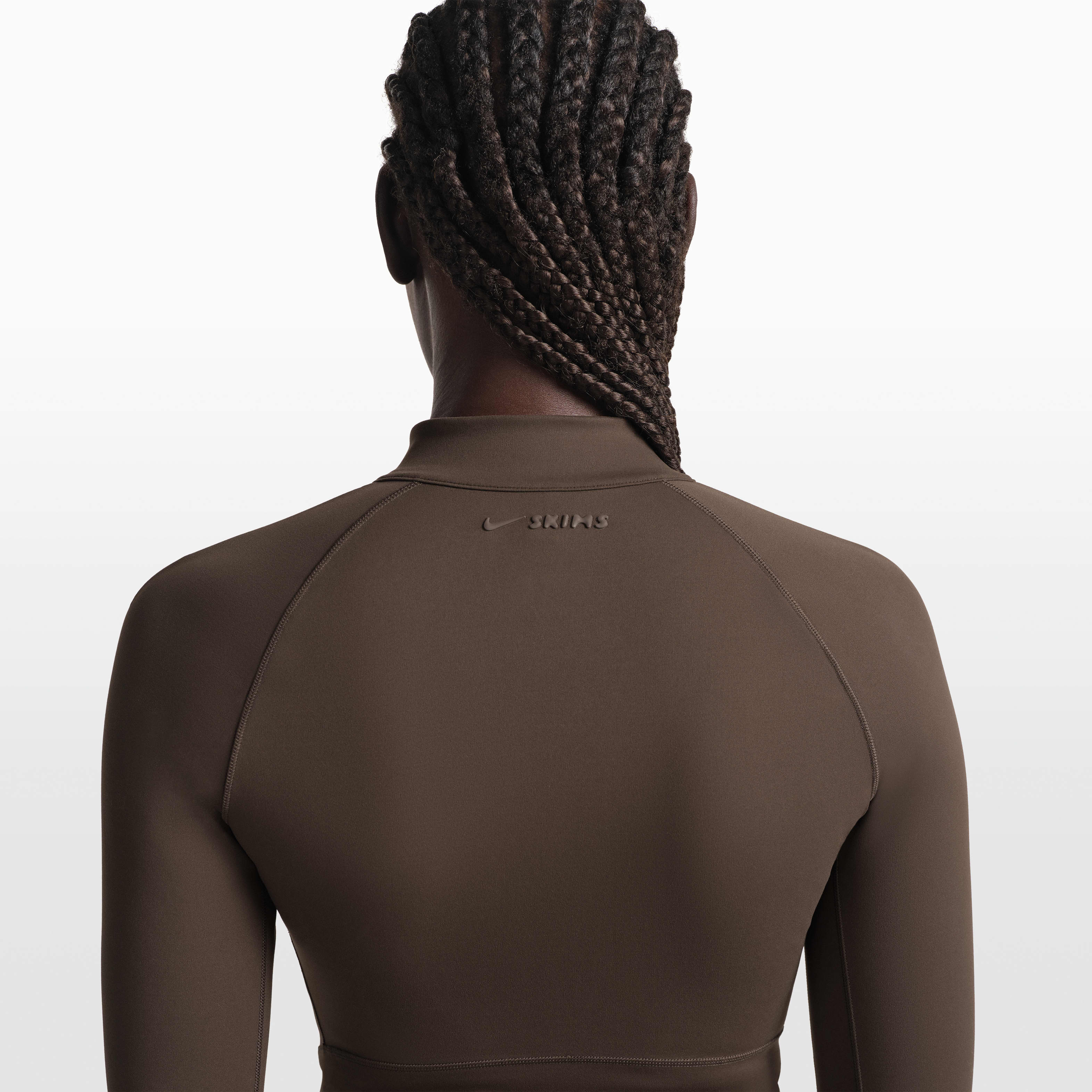 NikeSKIMS Matte Women's Mock-Neck Full-Zip Jacket | The Summit